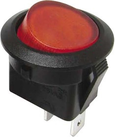 RR111C1000-116, Rocker Switches 16A 1/3 HP Round Off-On
