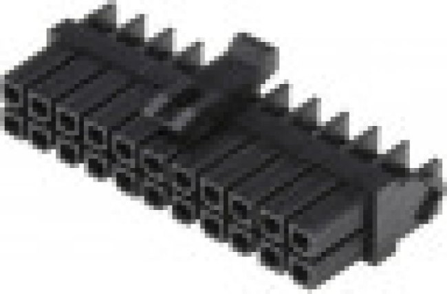 172952-2201, Headers & Wire Housings Micro-Fit TPA Recept Dual Row 22 CKTS 172952-2201, Headers & Wire Housings Micro-Fit TPA Recept Dual Row 22 CKTS