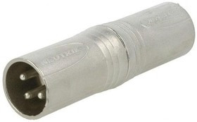 NA3MM, XLR Connectors MALE/MALE XLR