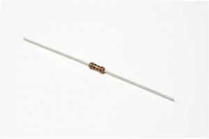 CF1/4CT52R243J, Res Carbon Film 24K Ohm 5% 0.25W(1/4W) -450ppm/°C to 350ppm/°C Conformal Coated AXL T/R