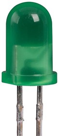 SSL-LX5093LGD, Standard LEDs - Through Hole Green, Low Current Diffused