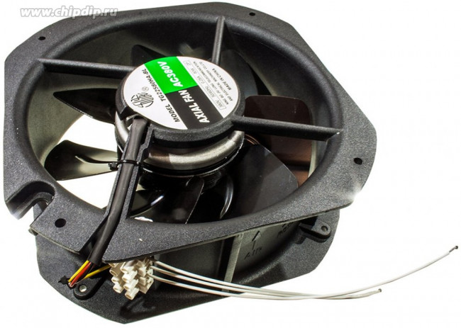 TG22580HA3BL-7P, вентилятор 380В 225х225х80мм подшипник качения провода