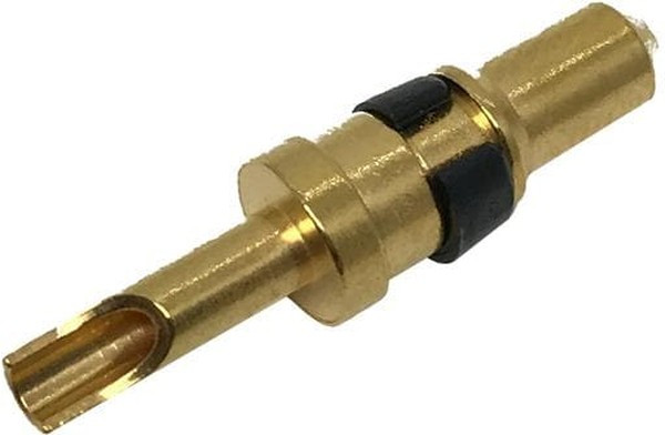 L17DM537458, Amphenol, D'Sub TW Hybrid Series, Male Solder D-Sub Connector Power Contact, Gold Power