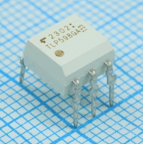 TLP598GA(F), Опто твердотельное реле, 30мА 1.48В DC-вход 0.15А 400В АC/DC-выход TLP598GA(F), Опто твердотельное реле, 30мА 1.48В DC-вход 0.15А 400В АC/DC-выход