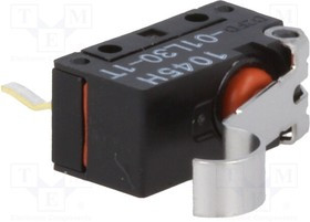 D2FD-01L30-1T, Basic / Snap Action Switches PCB Sim Roll Lev 0.1A Gold Alloy SPDT