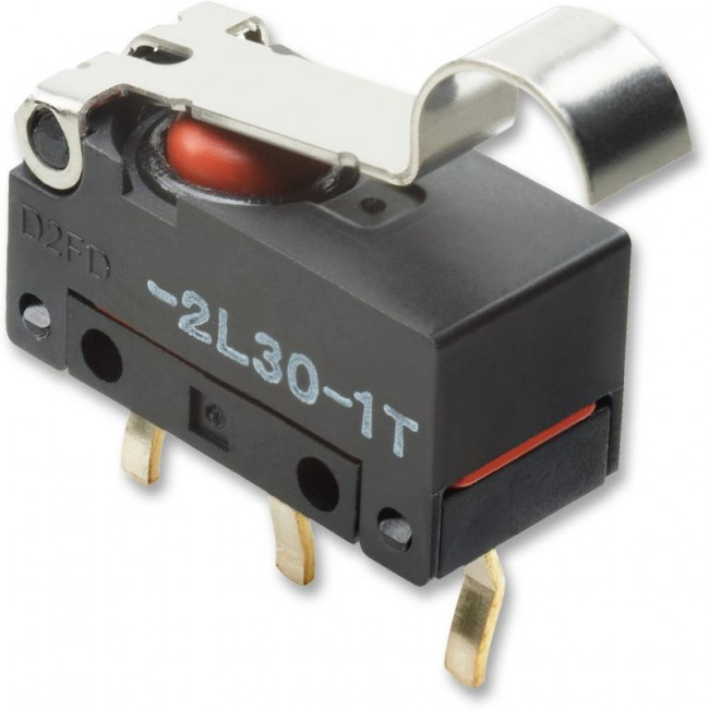 D2FD-01L30-1T, Basic / Snap Action Switches PCB Sim Roll Lev 0.1A Gold Alloy SPDT