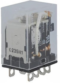 LY2-24AC, Реле: электромагнитное, DPDT, Uобмотки: 24ВAC, 10A/110ВAC, 10А LY2-24AC, Реле: электромагнитное, DPDT, Uобмотки: 24ВAC, 10A/110ВAC, 10А