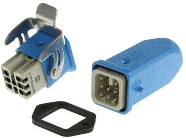 09380122701, RECTANGULAR HAN INSERT, FEM, 12WAY SCREW