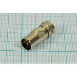 Штекер TV-Штекер F, металл