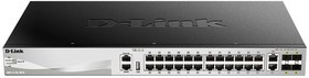Коммутатор D-Link DGS-3130-30TS 24x1Гбит/с 2x10Гбит/с 4SFP+ управляемый Коммутатор D-Link DGS-3130-30TS 24x1Гбит/с 2x10Гбит/с 4SFP+ управляемый