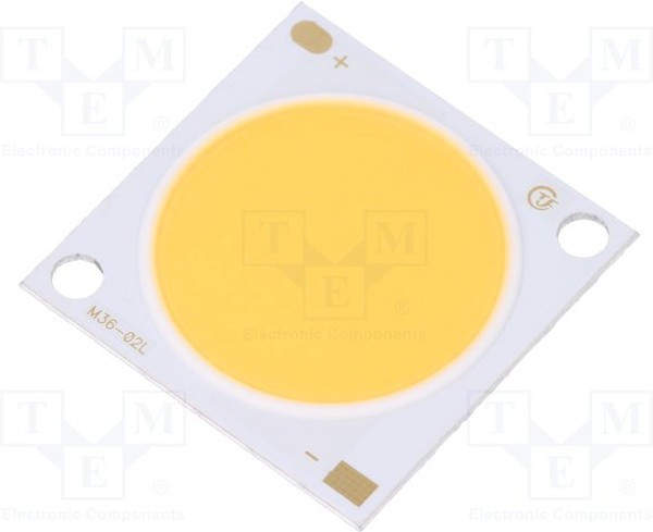 CL36241212P430E39, Power LED; COB; white warm; 1080mA; P: 36.7W; 4360lm; 28x28x1.5mm CL36241212P430E39, Power LED; COB; white warm; 1080mA; P: 36.7W; 4360lm; 28x28x1.5mm