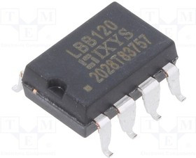 LBB120S, Solid State Relays - PCB Mount 250V 170mA Dual Sing OptoMOS Relay