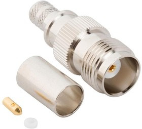 031-6827, Conn TNC 0Hz to 6GHz 50Ohm Crimp ST Cable Mount RCP Gold Bag 031-6827, Conn TNC 0Hz to 6GHz 50Ohm Crimp ST Cable Mount RCP Gold Bag