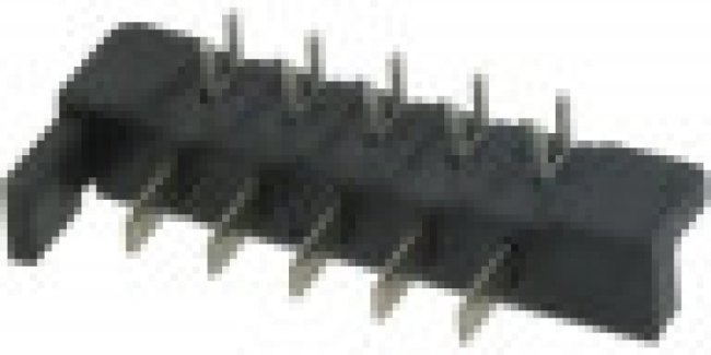 5787422-1, Right Angle Through Hole PCB Header, 5 Contact(s), 5.0mm Pitch, 1 Row(s), Shrouded 5787422-1, Right Angle Through Hole PCB Header, 5 Contact(s), 5.0mm Pitch, 1 Row(s), Shrouded