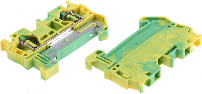 ST 4-PE, Заземляющий клеммный модуль с пружинными зажимами