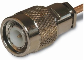 122402, RF Connectors / Coaxial Connectors TNC ST CLAMP PLUG RG 174 316