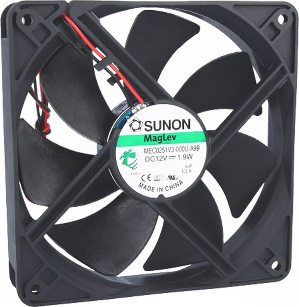 MEC0251V3-A99, Вентилятор осевой, 12В DC, 120x120x25мм, подшипник Vapo, 127,4куб.м/ч, 34дБА, Vapo