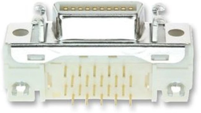 10220-55G3PC, MDR 102 20 Way Right Angle Through Hole D-sub Connector Socket, 1.27mm Pitch 10220-55G3PC, MDR 102 20 Way Right Angle Through Hole D-sub Connector Socket, 1.27mm Pitch