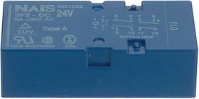 SF2D-DC24V, PCB Safety Relay SF2D, 2NO + 1NC, 24V, 1.15kOhm, 6A