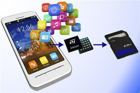 ST6G3244MEBJR, Translation - Voltage Levels Dual Supply LV 6-Bit Translator 60MHz15k