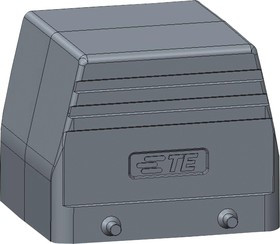 T1210320140-000, HEAVY DUTY CONN, 2 LEVER, SIZE H32B