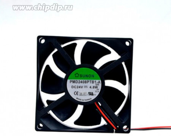 Вентилятор Sunon PMD2408PTB1-A DC 5.0W 80x25 24V 2pin