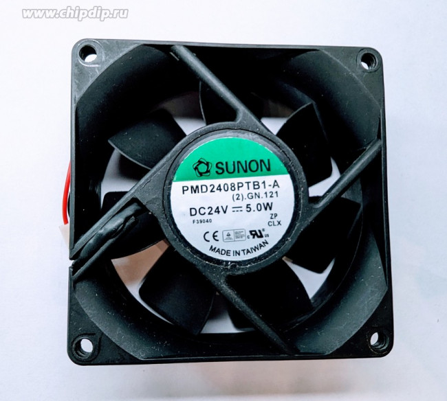 Вентилятор Sunon PMD2408PTB1-A DC 5.0W 80x25 24V 2pin