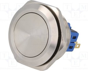 V30-11-S, Переключатель: антивандальный, Пол: 2, SPST-NO + SPST-NC, IP65