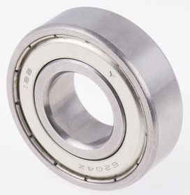 6204-2Z Single Row Deep Groove Ball Bearing- Both Sides Shielded 20mm I.D, 47mm O.D