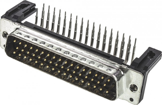 09665227801, Разъем D Sub, угловой, Standard, Штекер, 50 контакт(-ов), DD, Пайка