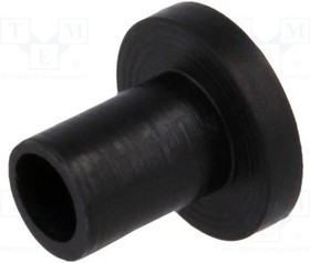 IB-7, Изоляционная втулка, полиамид, D 4,3мм, Внутр.диаметр 3,3мм