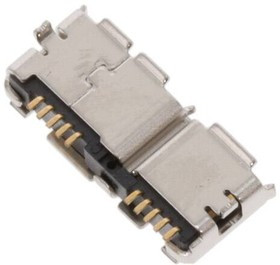 KMMX-AB10-SMT1SB30TR, USB Connectors MICRO USB 3.0ABSMT TH TABS 10P 30u