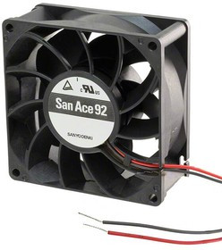 9G0912G102, DC Fans DC Axial Fan, 92x92x38mm, 12VDC, High Performance
