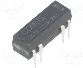 3572.1220.242, Реле: герконовое, DPST-NO, Uобмотки: 24ВDC, 500мА, макс.150ВDС