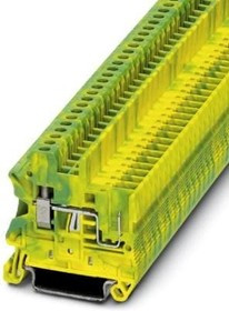 3045033, DIN Rail Terminal Blocks UT 2.5/1P-PE PLUGABLE TERM BLOCK