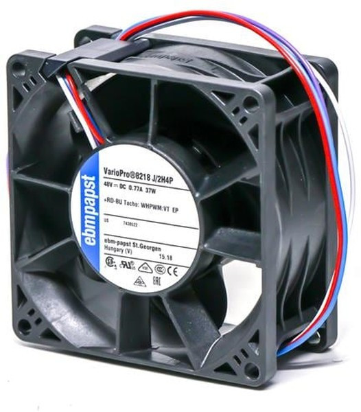 Вентилятор Ebmpapst 8218 J/2H4P 48V 0.77A 37W 4pin 80x38