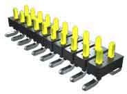TMM-102-01-G-S, TMM Series Straight Through Hole Pin Header, 2 Contact(s), 2.0mm Pitch, 1 Row(s), Unshrouded TMM-102-01-G-S, TMM Series Straight Through Hole Pin Header, 2 Contact(s), 2.0mm Pitch, 1 Row(s), Unshrouded