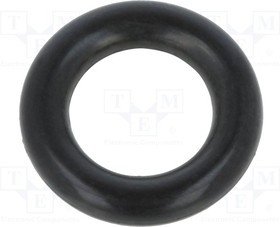 O-7X2.5-70-NBR, Прокладка O-ring, NBR, Thk: 2,5мм, dвнутр 7мм, черный, -30-100°C