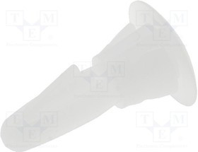 FIX-CRLCBSR-4.8, Втулка дистанцирующая, полиамид, Дл: 4,8мм, на защелки, d2: 6мм