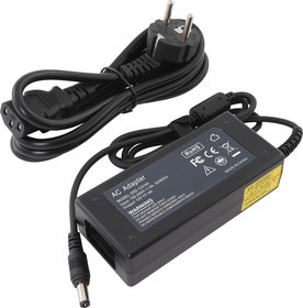 Блок питания (сетевой адаптер) для лед подсветки 12V 4A 48W 5.5мм х 2.5мм черный, с сетевым кабелем