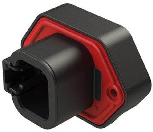 ATV02-18PA-RR01, Automotive Connectors 18 POS RCPT SZ 16 Flange Mount Key A