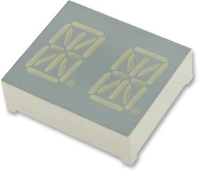 PDA54-11EWA, DISPLAY, ALPHANUM., 0.54", RED ANODE