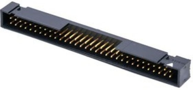 HIF3FBA-64PA-2.54DSA(71), Headers &amp; Wire Housings 64P STRT PIN HEADER LOW PROF CON GLD PLT