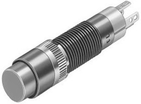 19-139.015, Pushbutton Switches LPB MOM RND SLVR SLDR