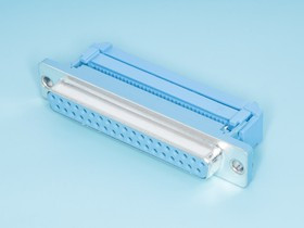 DI-37F, Гнездо 37 pin на шлейф, пластик