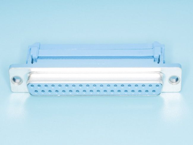 DI-37F, Гнездо 37 pin на шлейф, пластик DI-37F, Гнездо 37 pin на шлейф, пластик