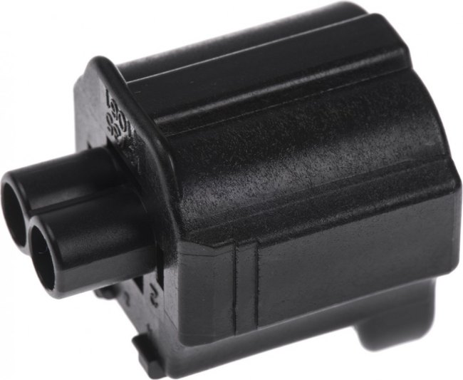 2822363-1, Econoseal J Mk II Male Connector Housing, 5mm Pitch, 2 Way, 1 Row 2822363-1, Econoseal J Mk II Male Connector Housing, 5mm Pitch, 2 Way, 1 Row