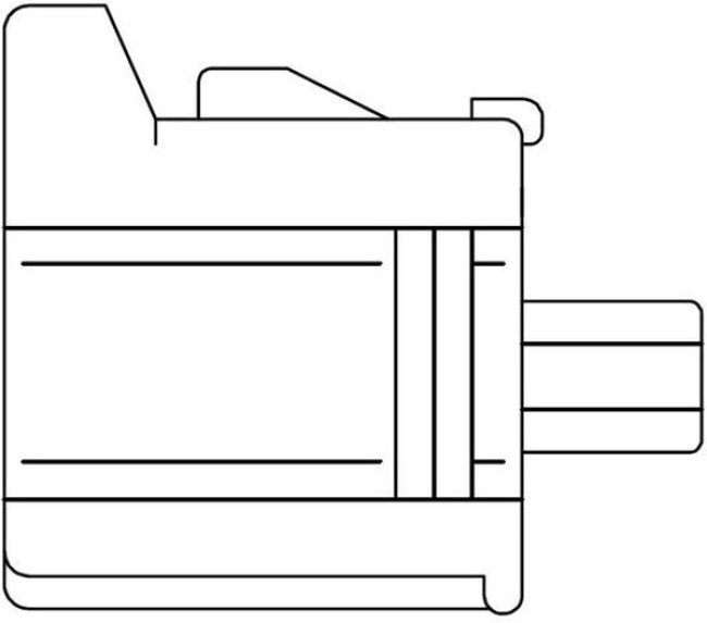 2822363-1, Econoseal J Mk II Male Connector Housing, 5mm Pitch, 2 Way, 1 Row 2822363-1, Econoseal J Mk II Male Connector Housing, 5mm Pitch, 2 Way, 1 Row