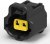 2822363-1, Econoseal J Mk II Male Connector Housing, 5mm Pitch, 2 Way, 1 Row 2822363-1, Econoseal J Mk II Male Connector Housing, 5mm Pitch, 2 Way, 1 Row