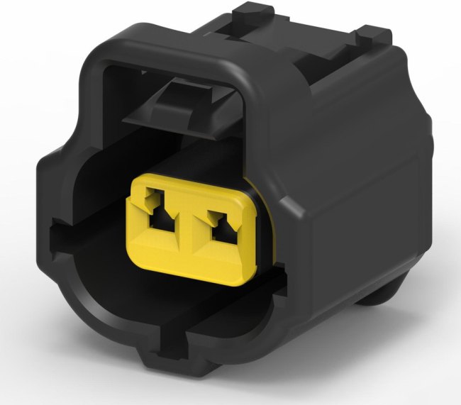 2822363-1, Econoseal J Mk II Male Connector Housing, 5mm Pitch, 2 Way, 1 Row 2822363-1, Econoseal J Mk II Male Connector Housing, 5mm Pitch, 2 Way, 1 Row